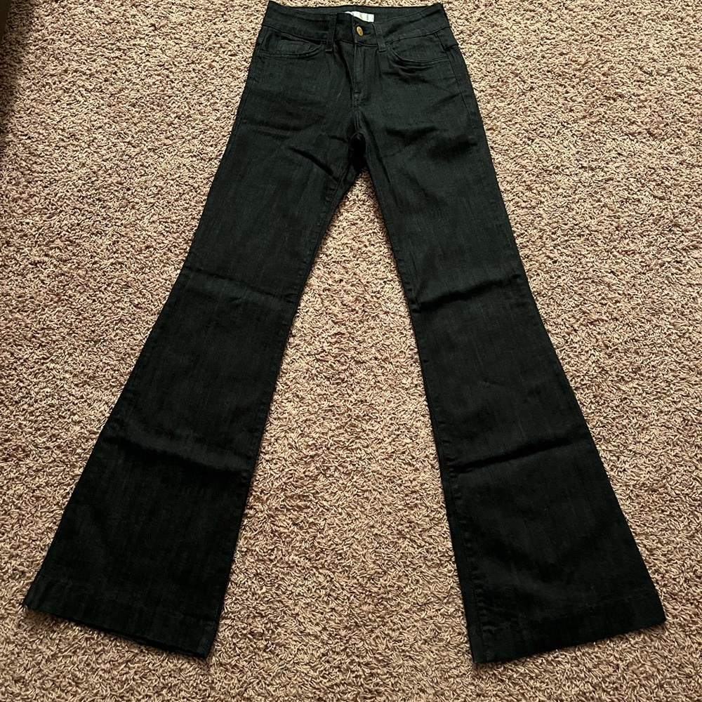 Flying Monkey Black Wide Leg Jeans Size 26x33 IL:P